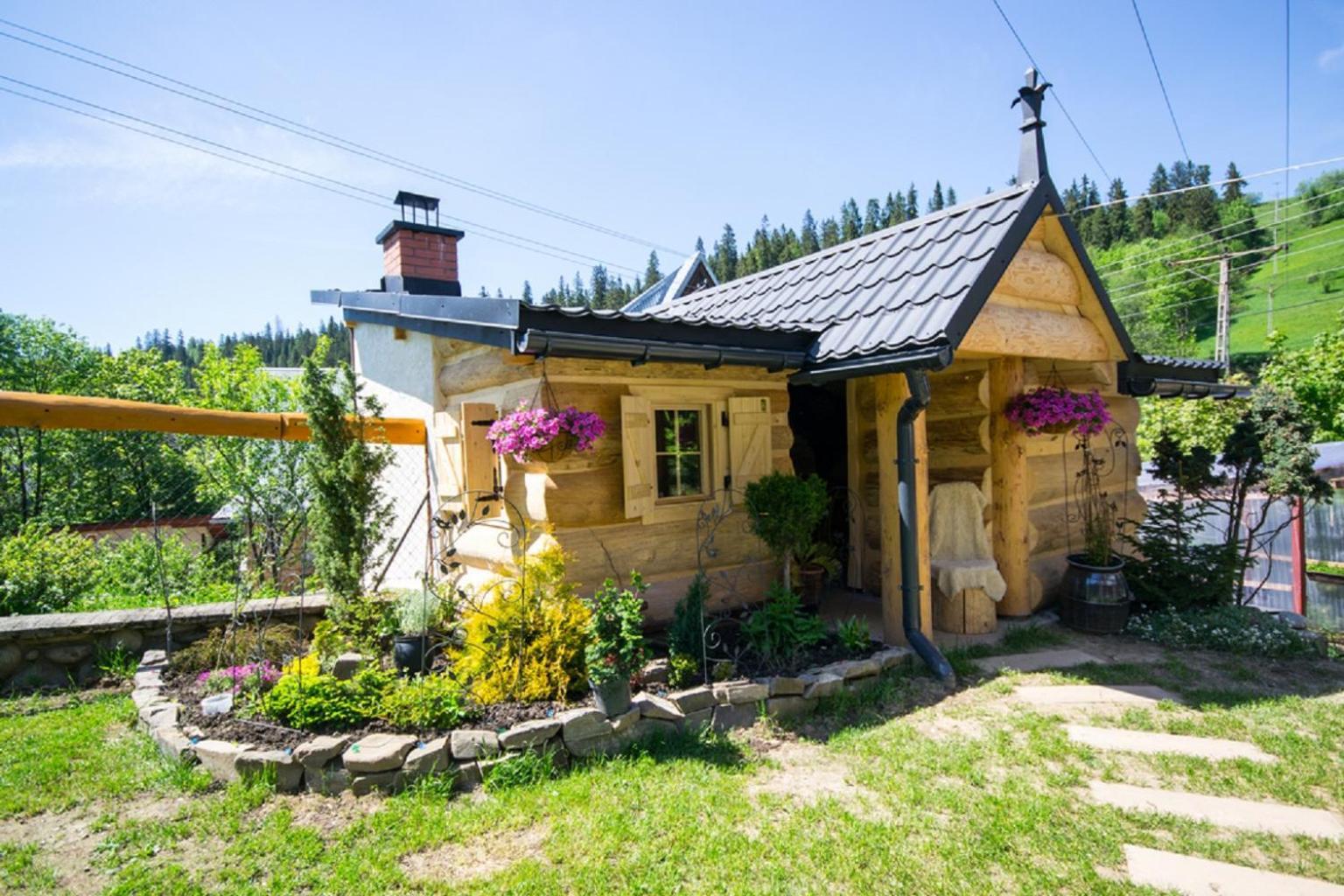 Ciukrowa Chatka Sauna & Jacuzzi Poronin Eksteriør bilde